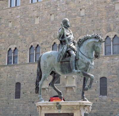 Reiterstatue von Cosimo I., Großherzog der Toskana (1541-87) 1587-93 von Giambologna